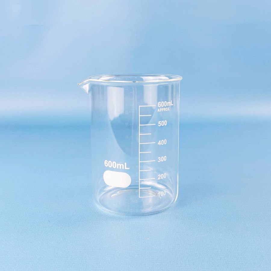 Стакан лабораторный низкий Labdevices Н-1-600, 600 мл, стекло Boro 3.3, градуированный