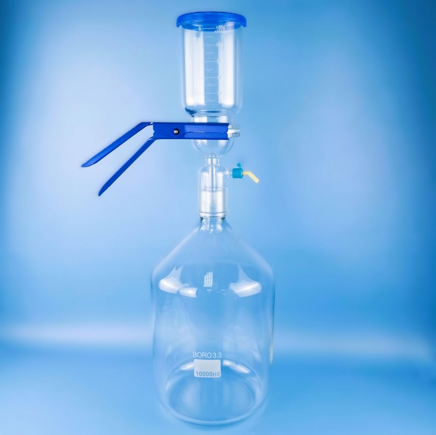 Система вакуумной фильтрации "MicroFilter-Labdevices", приемная колба 10000 мл, с расширенной воронкой на 1000 мл