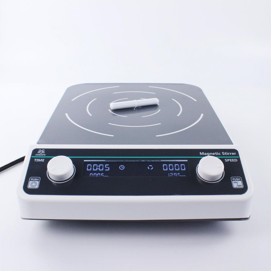 Магнитная мешалка без нагрева c ЖК-дисплеем Labdevices-MS-30 на 30 литров