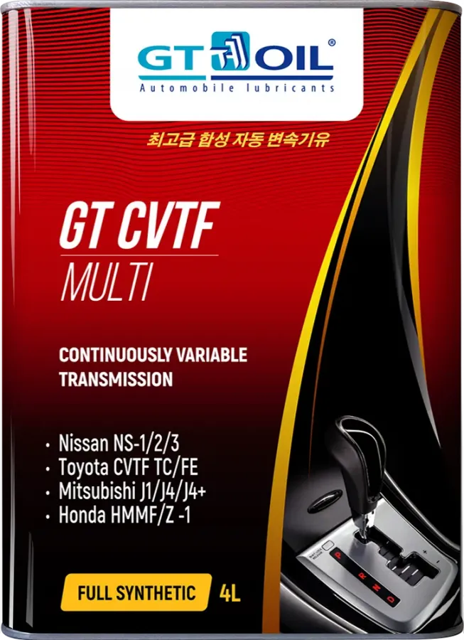 GT Oil ATF CVTF Multi, 4л