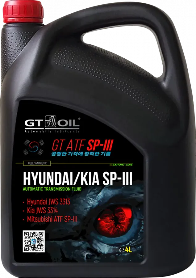 GT Oil ATF SP-III, 4л