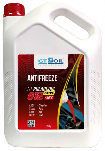 GT OIL Polarcool Extra Antifreeze G12, 5 л