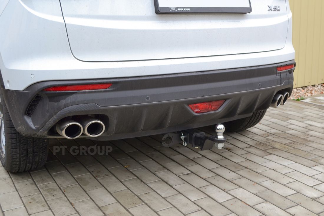 ТСУ / съемный квадрат/ Belgee X50 2023-/ Geely Coolray 2022-