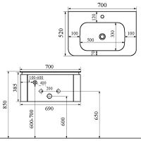 схема Black&White U925 700