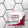 Эпоксидная Затирочная Смесь 2-х комп. Litokol EpoxyElite 1кг E.03 Жемчужно-Серый, Кислотостойкая для Внутренних и Наружных Работ / Литокол.