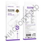 Кабель USB - микро USB Borofone BX113 1.0м 2.4A белый силикон