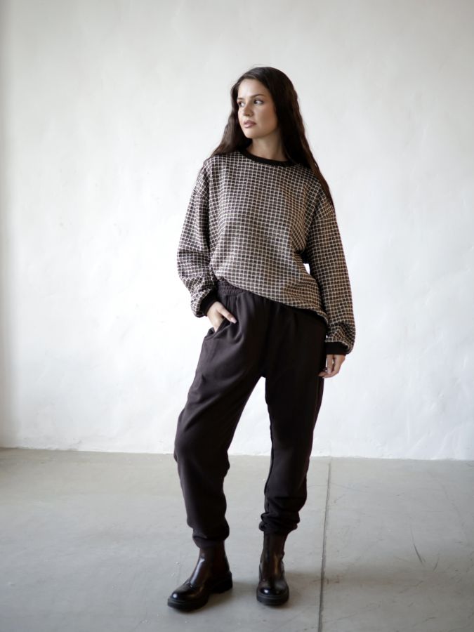 Свитшот из итальянского твида