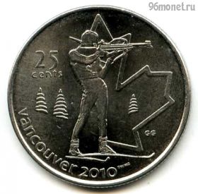 Канада 25 центов 2007