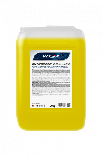 Антифриз Vitex O.E.M for Renault / Nissan, 10кг