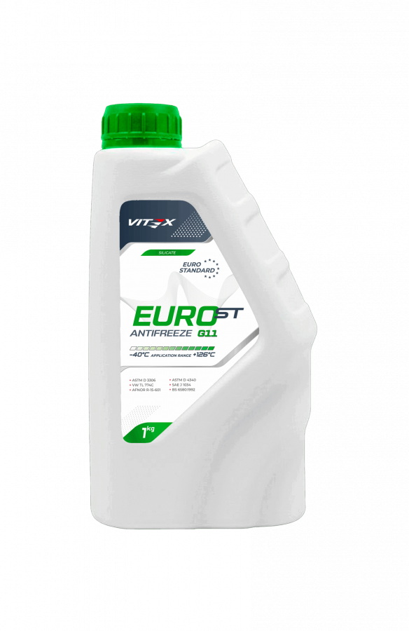 Антифриз Vitex G 11 EURO ST, 1кг