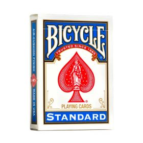 Карты Bicycle Standard с белой окантовкой СИНИЕ