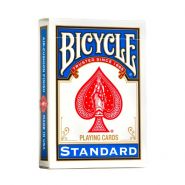 Карты Bicycle Standard с белой окантовкой СИНИЕ
