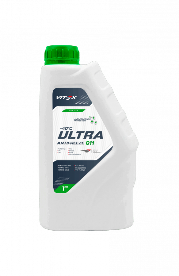 Антифриз Vitex G 11 Ultra G, 1кг**