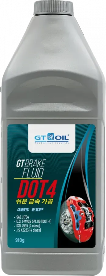 GT Oil Brake Fluid DOT 4 v.2, 910гр