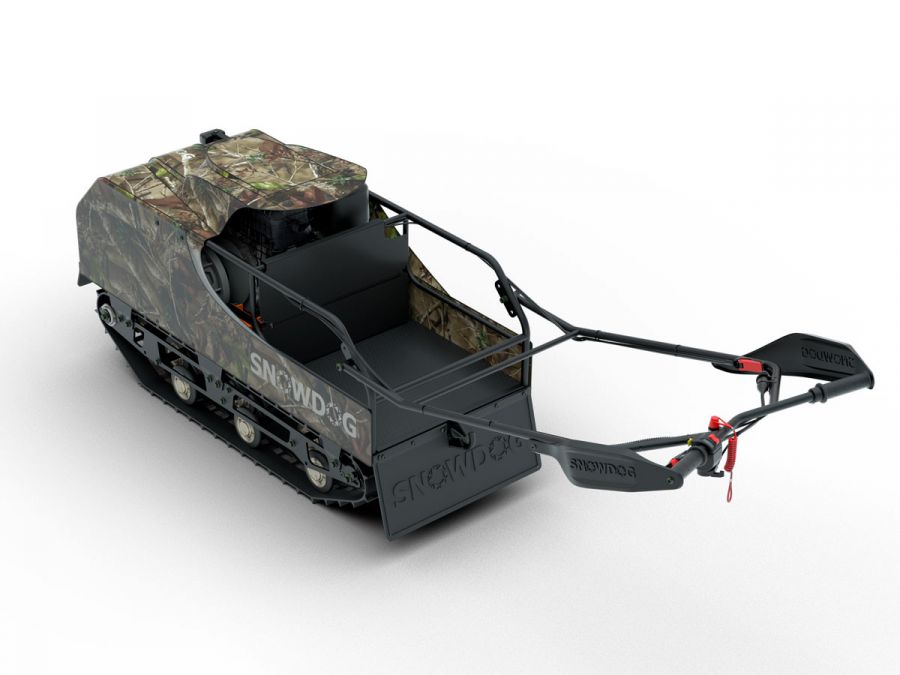 Мотобуксировщик BALTMOTORS Snowdog B420 Utility 2021 (реверс)