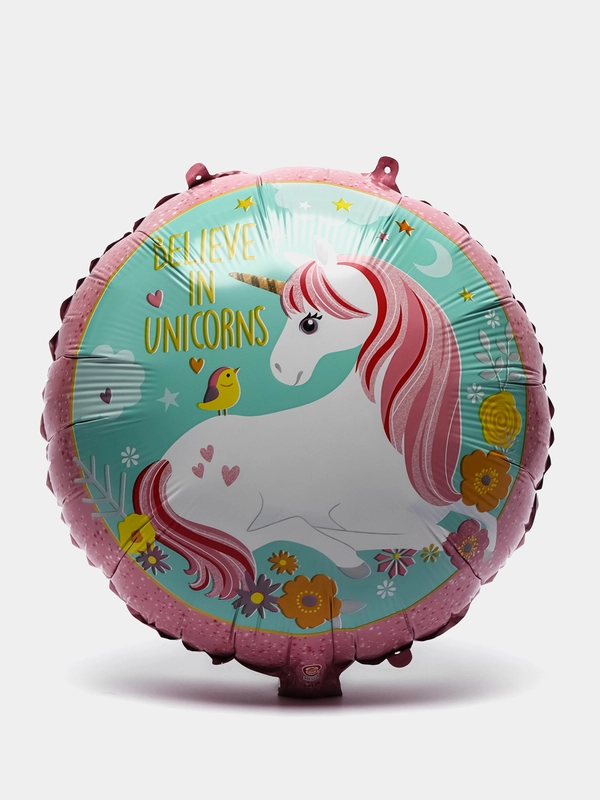 Шар круглый "Единорог"