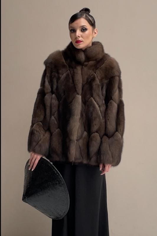 Ренессанс стиля "ар-деко" в соболе для искушенных! Впервые в худож. выкладке - орнаментом