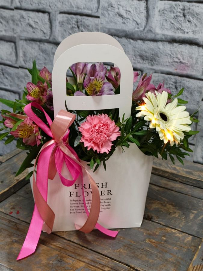 Сумочки с диантусами