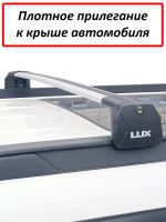 Багажник на Танк 700 (Tank 700, внедорожник, 2024-...), Lux Scout 2, с серебристыми крыловидными дугами