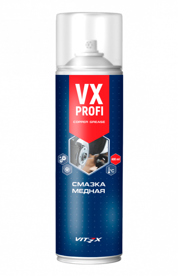 Смазка медная Vitex VX Profi Copper Grease, 400мл