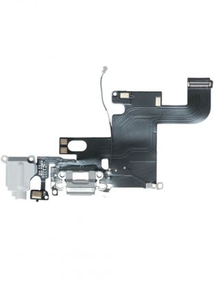 Нижний шлейф для iPhone 6 с разъемом зарядки, наушников и микрофоном
