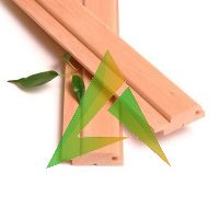 Евровагонка СофтЛайн из черной ольхи 15*43 мм сорт: А