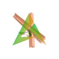 Галтель из черной ольхи 18*18 мм