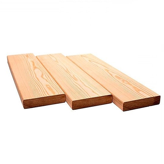 Палубная доска из лиственницы 27*140 мм сорт: А