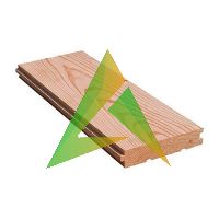 Доска пола из лиственницы 140*27 мм сорт: Прима