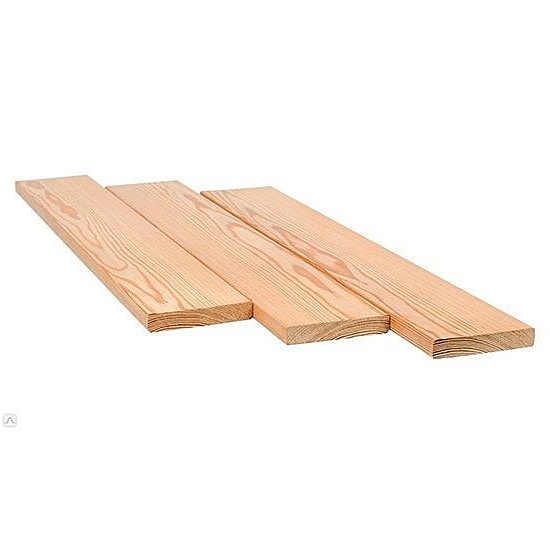 Планкен прямой из лиственницы 20*120 мм сорт: Прима