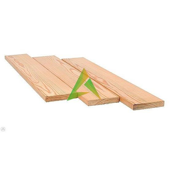 Планкен прямой из лиственницы 20*120 мм сорт: Прима
