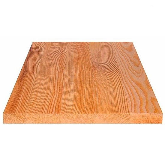 Мебельный щит из лиственницы 40x400 мм сорт Экстра