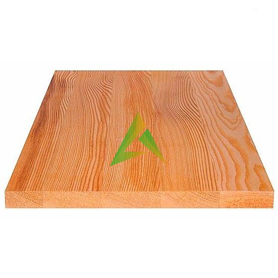 Мебельный щит из лиственницы 40x400 мм сорт Экстра