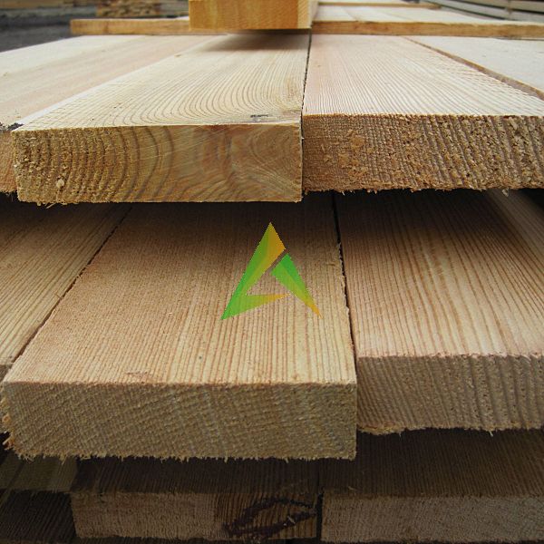 Доска обрезная из лиственницы 150*25 мм
