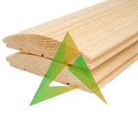 Блок хаус из Ангарской сосны 140*33 мм сорт: А