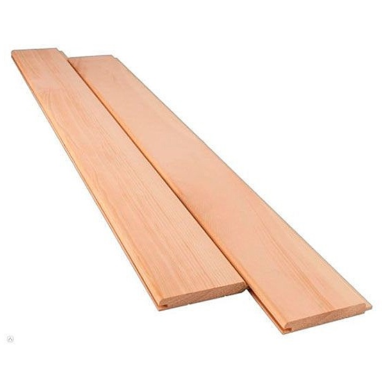 Вагонка штиль из сибирского кедра 14*140 мм Экстра