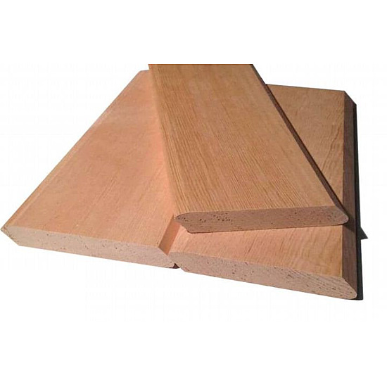 Планкен скошенный из сибирского кедра 20*140*3000 мм; Сорт: Экстра