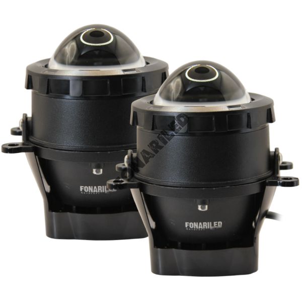Противотуманные BI-LED фары PTF29-55W COMBO с границей света