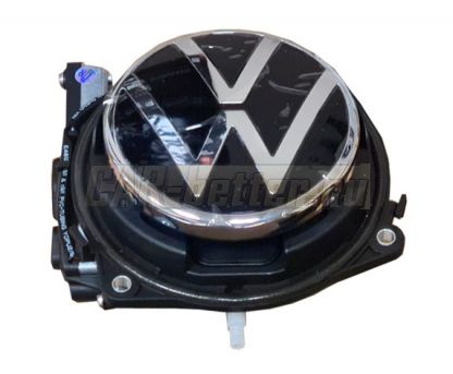 Камера заднего вида с логотипом выдвижная Volkswagen Polo 6 2020-2022 (CM-VWG-POLO-EMB)