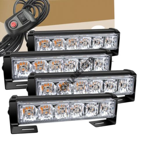 Проблесковые маячки мигалки оранжевые DO-446