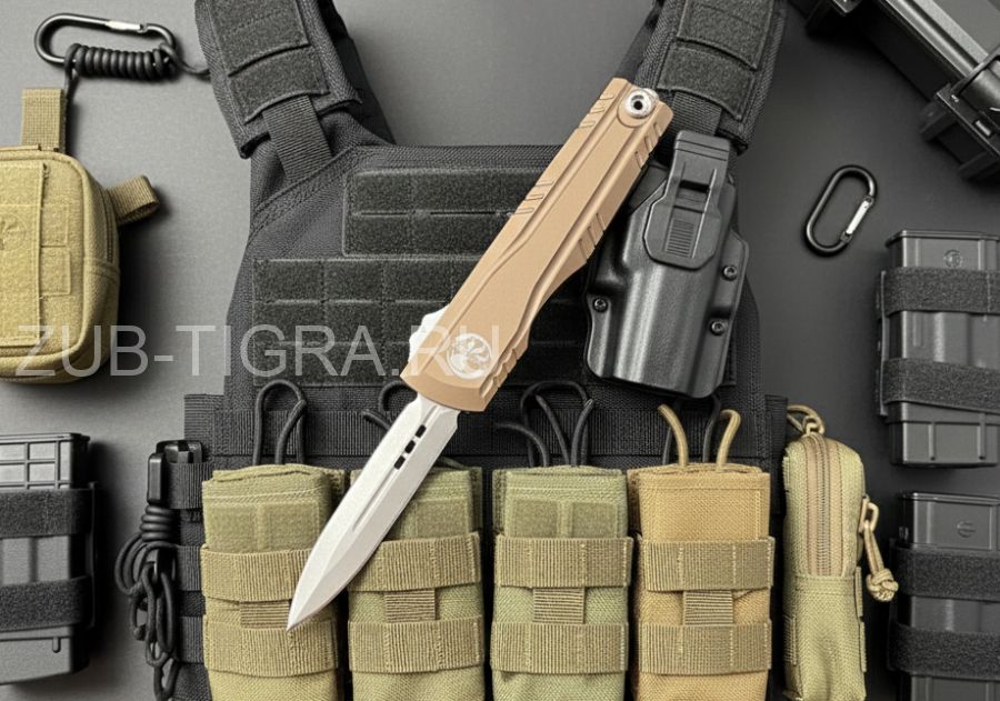 Нож Microtech Knives Luminary SureFire Brown