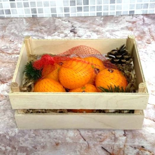 Ящик деревянный "Большой в две доски"