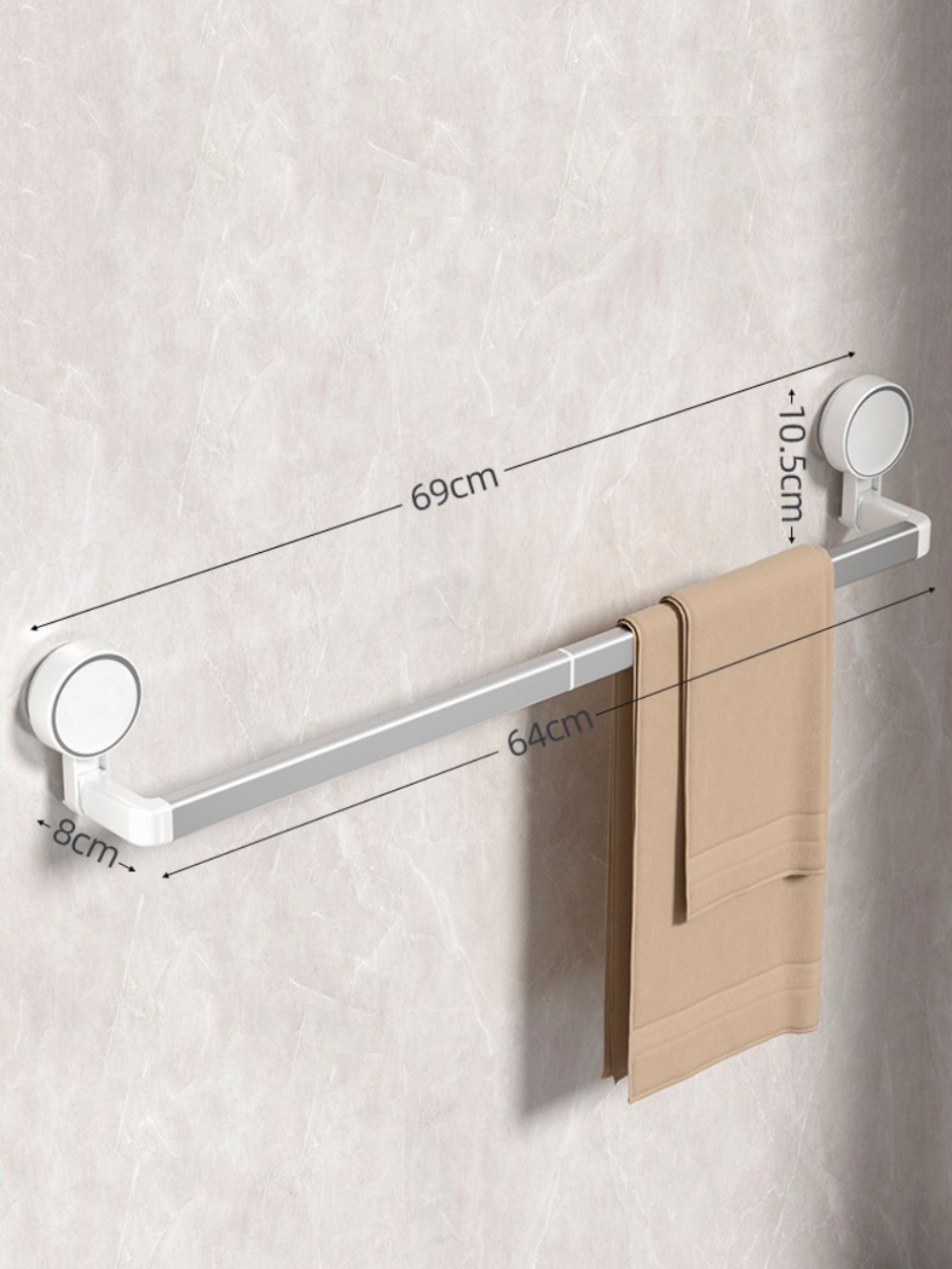 Рейлинг для кухни и ванной на присосках