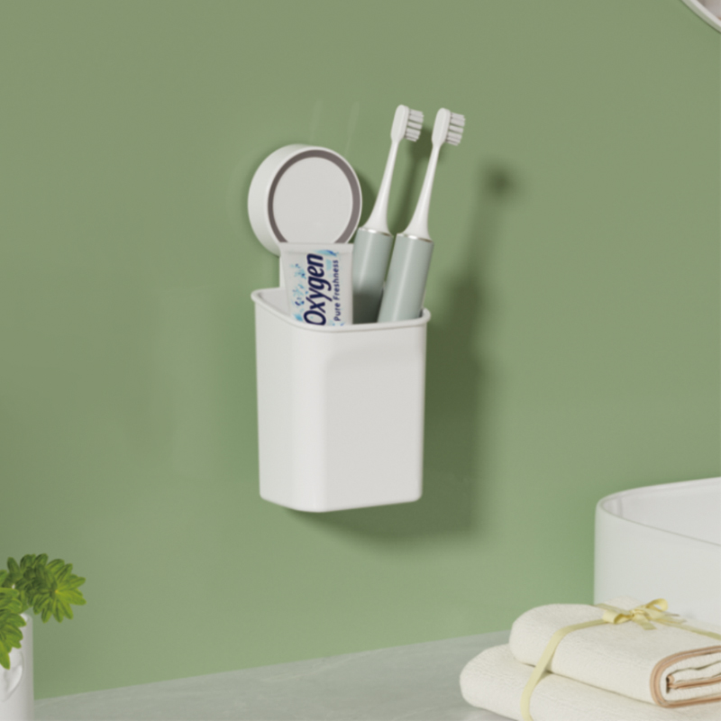 Cтакан для зубных щеток и подставка и органайзер, держатель контейнер с присоской