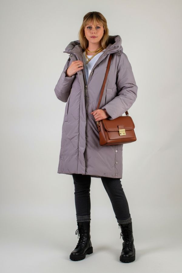 Куртка верблюжья шерсть, арт.316 [темно-бежевый]