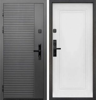 Дверь входная с Умным замком металлическая Е-Тайга 10 см 2МДФ