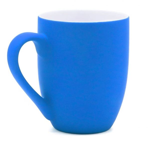 Кружка ELEGANTE SOFT TOUCH ярко-синяя
