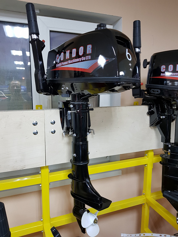 Лодочный мотор Condor F6HS с баком 12 л.