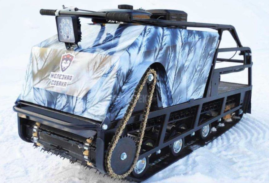Мотобуксировщик Irondog (Железная собака) M500 20 Камуфляж Охотник