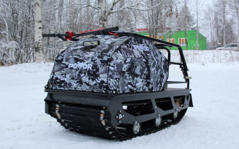 Мотобуксировщик POMOR M-600 PRO K15